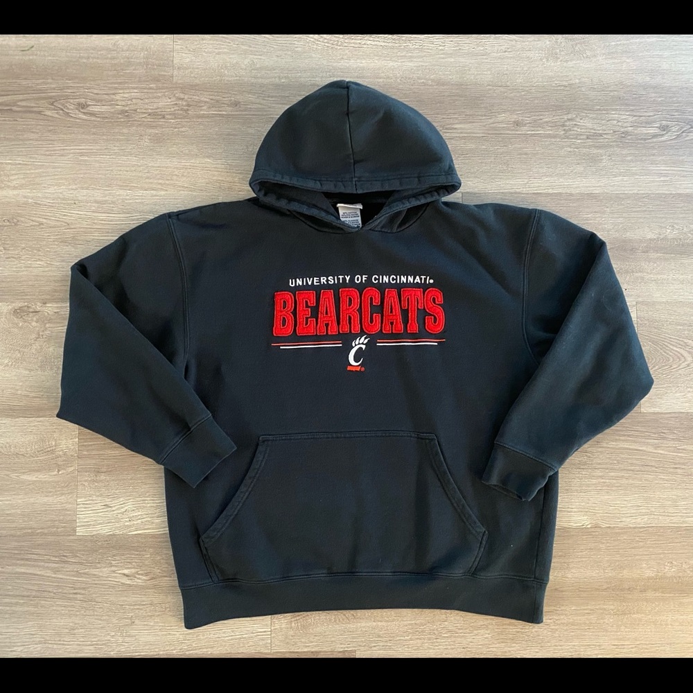 Vintage Cincinnati Bearcats Hoodie Sweatshirt Men’s Size XL EXCELLENT